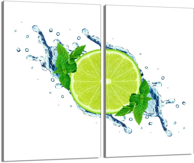 TMK ArtDeko Limonka - Snijplank - Glas - Beschermplaat