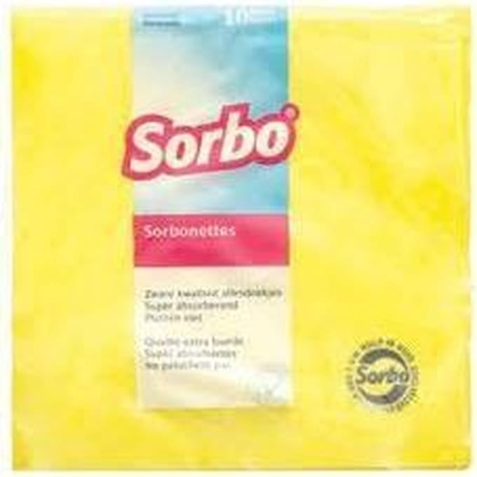 Sorbo sorbonette geel 5 x 15 (75 stuks)