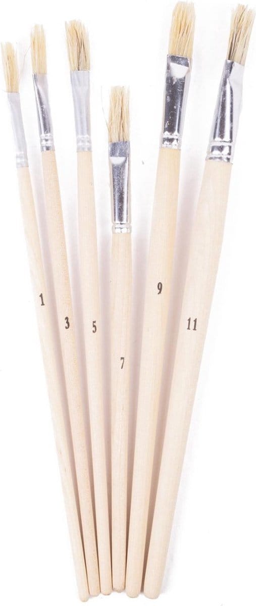 Benson Penseelset 6-delig - Plat
