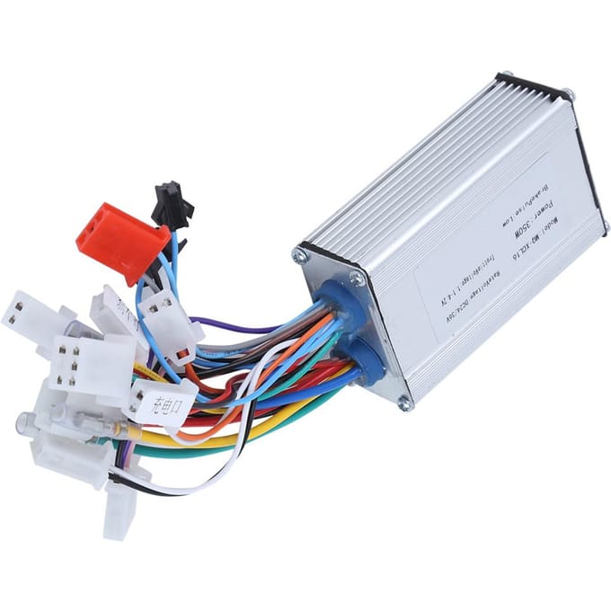 Aluminiumlegering Elektrische Scooter Elektrische Fiets 36V Borstelloze Controller Uitrusting white