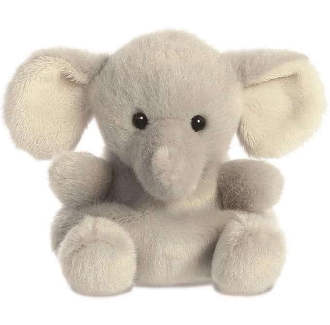 Palm Pals Olifant Pluche Knuffel 15 cm