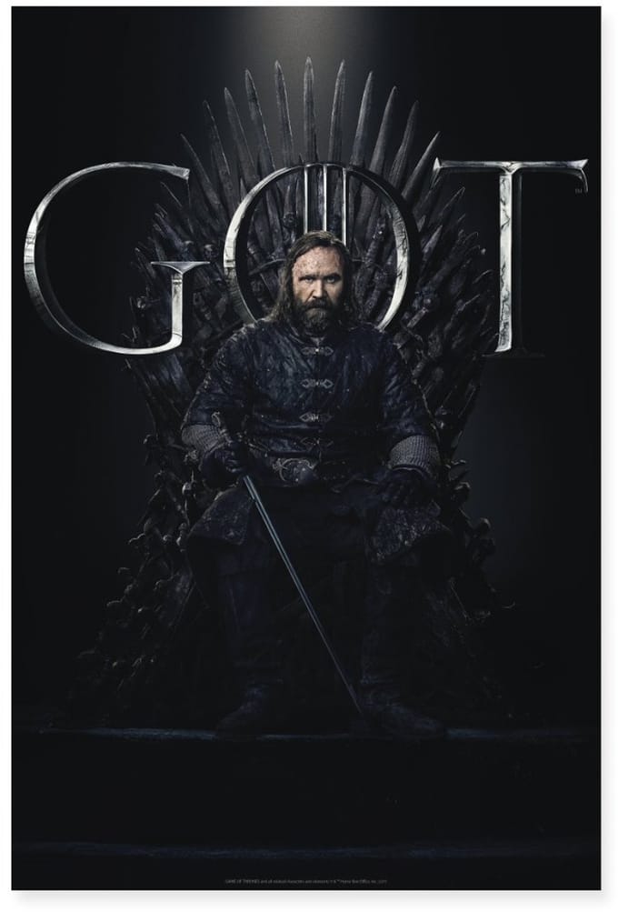 Game Of Thrones Sandor Clegane GOT Poster 40x60 cm