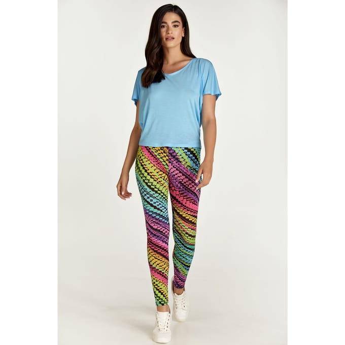 Hemelsblauw Tencel gedrapeerd shirt