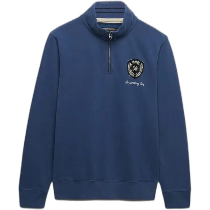 Sweater met halve rits Superdry Vintage Athletic