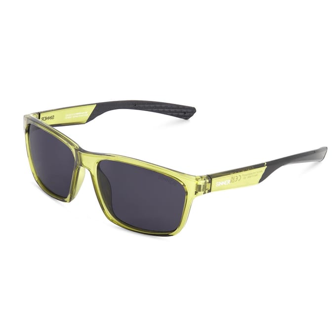 SINNER Breni - Zonnebril - Polariserende SINTEC®-lenzen - Olijfgroen/ zwart - Unisex - One size - BIO based frame