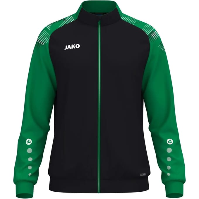 Jako Sonic Polyestervest Heren - Zwart / Groen | Maat: S
