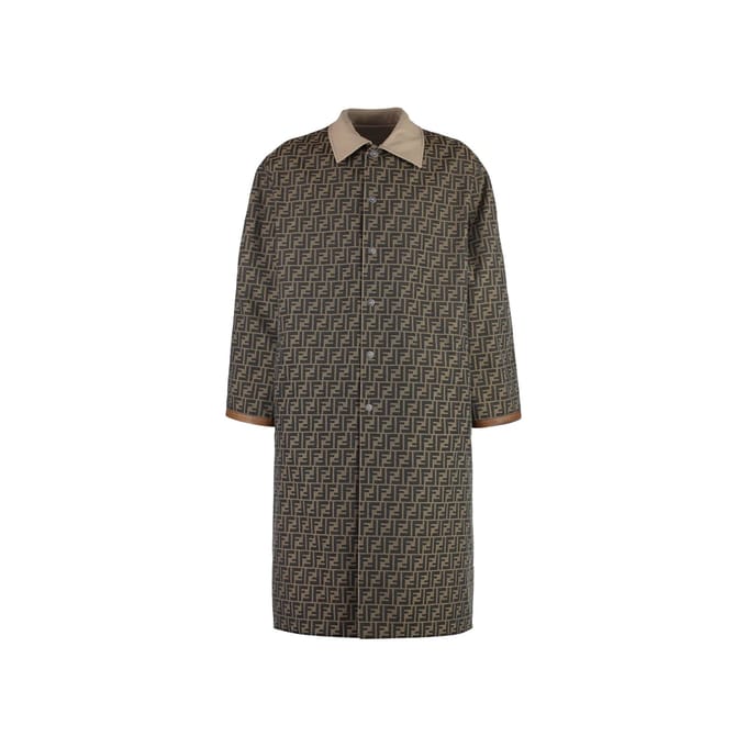 Fendi omkeerbare trenchcoat