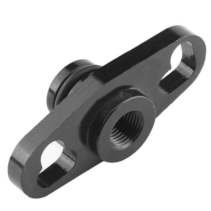 Auto Brandstofrail Drukregelaar Adapter met Koppelingen voor Mitsubishi Evo 1 2 3ECLIPSE DSM
