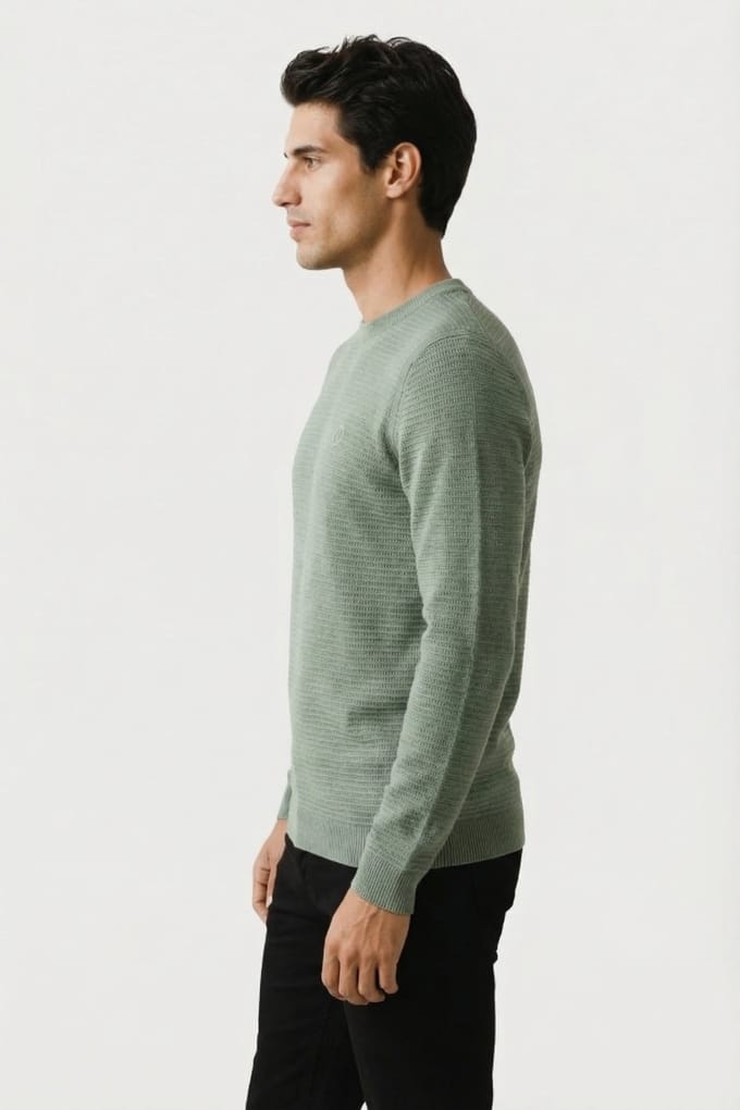 Dstrezzed Kostas Crewneck Green Bay Taglia: L | Maglioni a maglia Outlet | Uomo | Verde