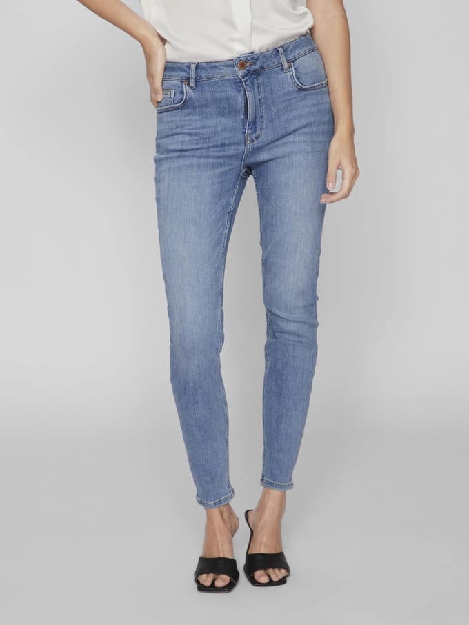 VILA Skinny jeans VISARAH mid-waist