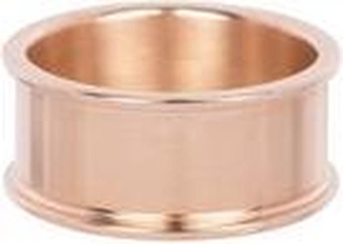 IXXXI Basisring roségoudkleurig 10mm - maat 20