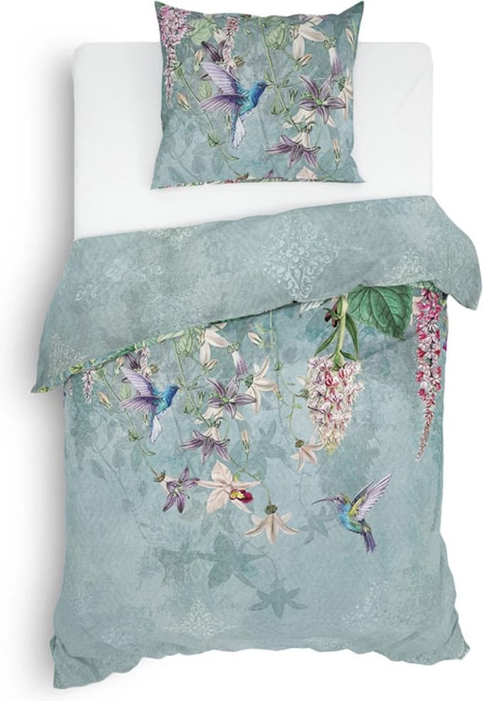 Heckett & Lane Esther Dekbedovertrek - Eenpersoons - 140x200/220 cm - Multi