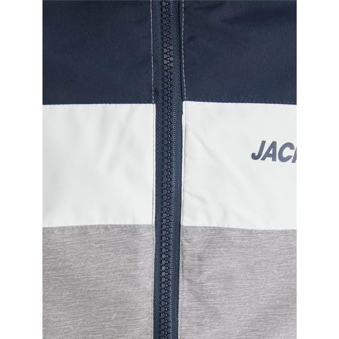 Jack & Jones Essentials Rush Blocking Hooded Bomber Jack Junior - Maat 128
