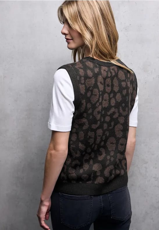 Trui met jacquard