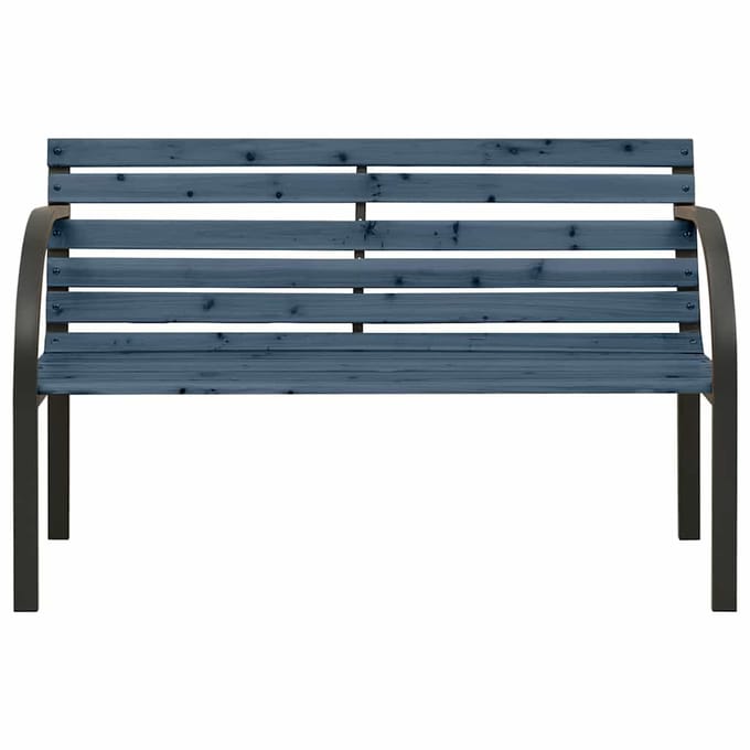 vidaXL - Kindertuinbank - 81 - cm - Chinees - vurenhout - grijs