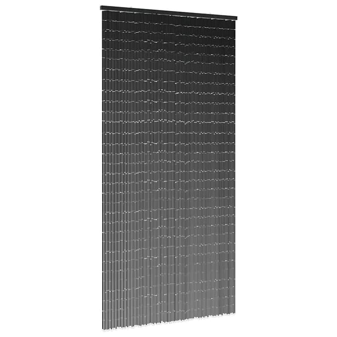 vidaXL - Insectengordijn - 100x200 - cm - bamboe - donkergrijs