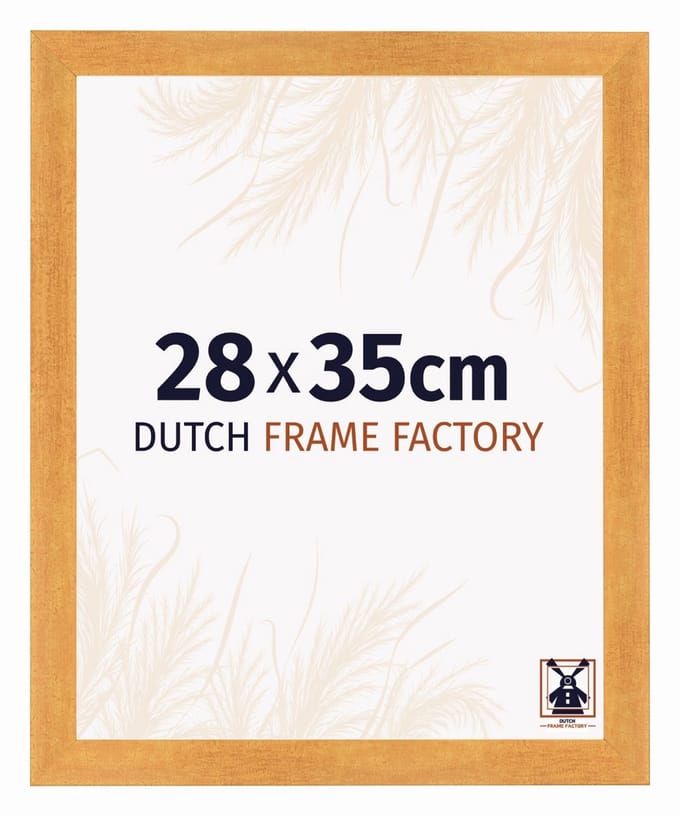 Fotolijst 28x35 cm - MDF - Oranje - Praag