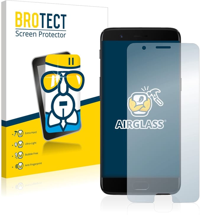 Screenprotector voor OnePlus 5 Beschermglas transparant