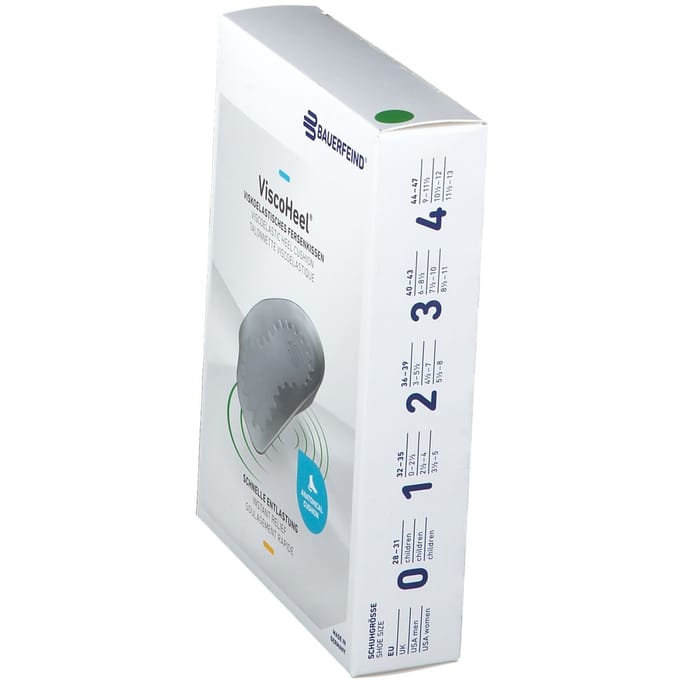 Bauerfeind Viscoheel® 1 paar visco‑elastische hielkussens Maat 2 (36-39) Overige