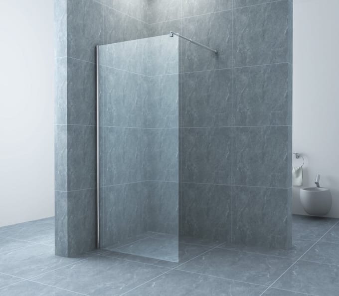 Xellanz Cerra eco inloopdouche 800 x 1950 x 6 mm nano helder glas/chroom