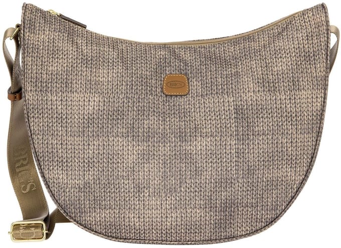 BRIC'S schoudertas X-Bag Shoulderbag Wool Nut bruine