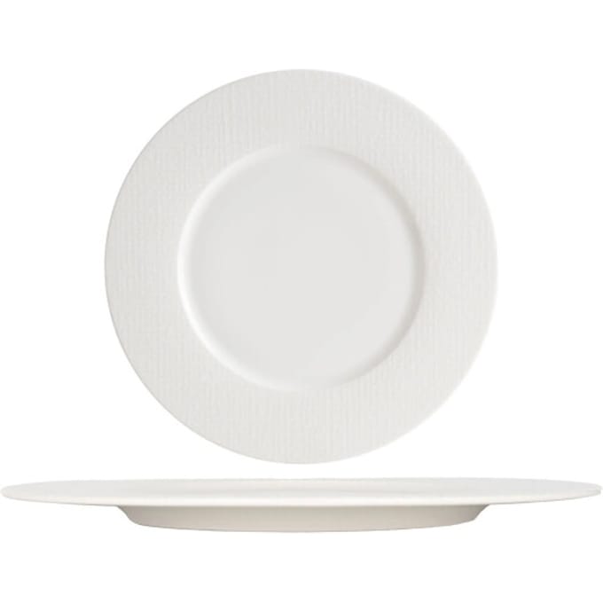 Bonna Dinerbord - Patch Neat - Porselein - 32 cm - set van 6