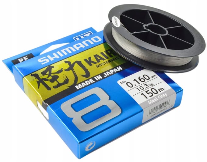 Shimano 8-strengs vislijn 150m 0.16mm - Sterk & Gevoelig