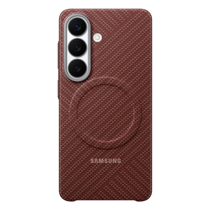 Carbon Magnet Case voor de Samsung Galaxy S26 Plus - Coral Red