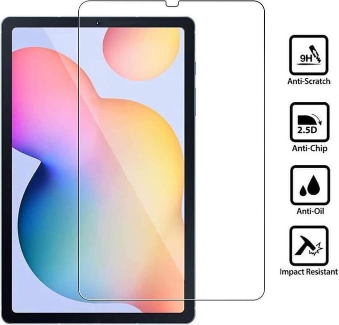 Screenprotector Geschikt Voor Samsung Tab A7 Lite - Fonu Glazen - Tempered Glass - Glazen Bescherming - Screen Protector - Gehard Glas