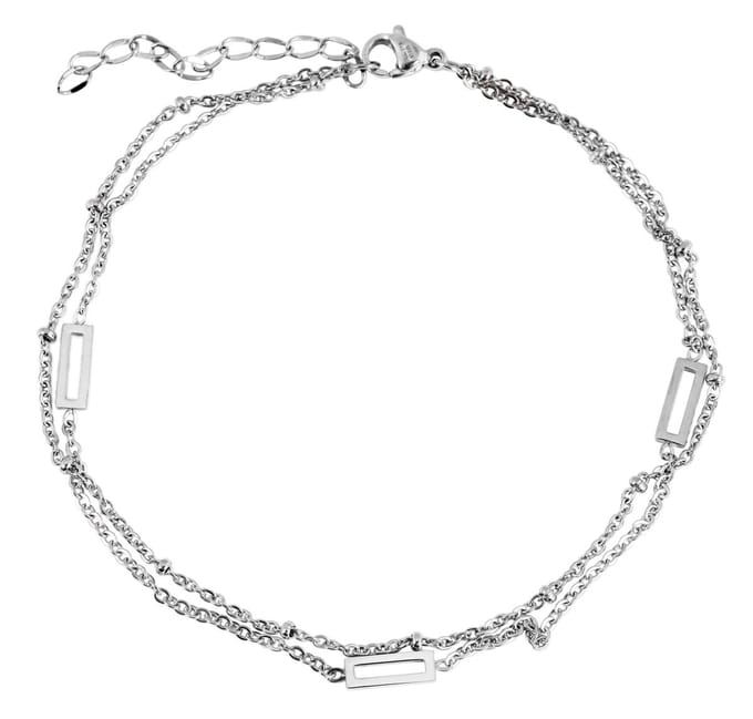 AKZENT Akzent dames enkel­sieraden Aleyna, duurzaam