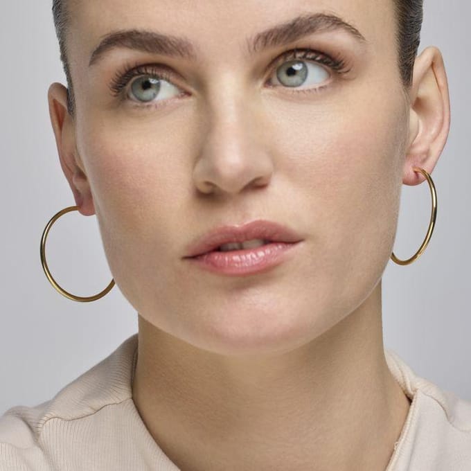 Luxenter 18k goudkleurige oorbellen - Dierax