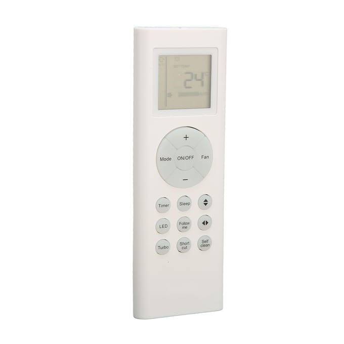 Télécommande de climatiseur Remplacement Télécommande AC pour Midea Casper RG66 67BGEF white