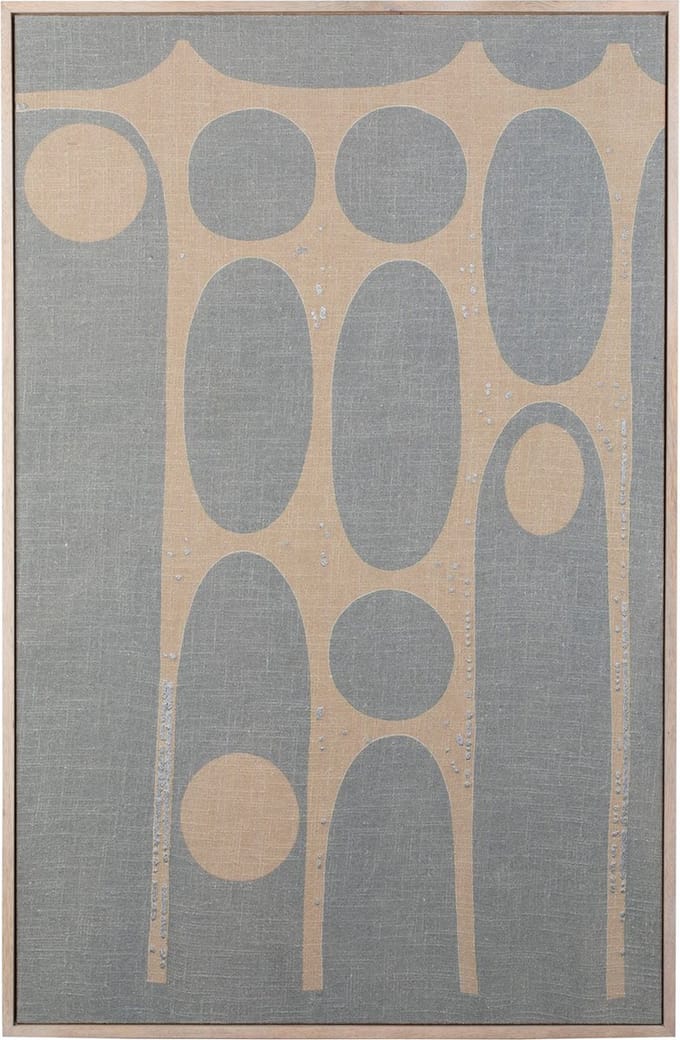Zuiver Galaxy Wanddecoratie Blauw/Beige