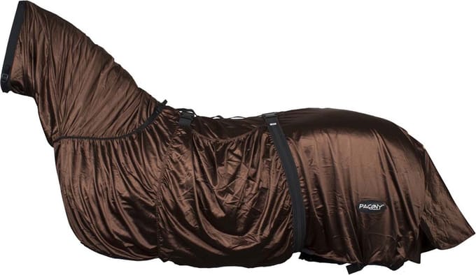 Pagony Eczeemdeken - Paardendeken - Maat: 225 - Bruin - Nylon
