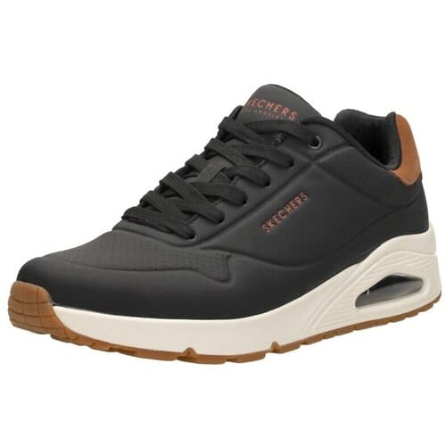 Skechers Uno Suited on Air Sneakers - Heren - Zwart
