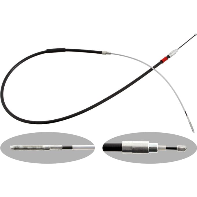 Kabel, parkeerrem FEBI BILSTEIN 28736 rechts
