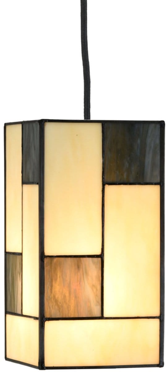 Tiffany Hanglamp Mondriaan small square - Art Deco Trade