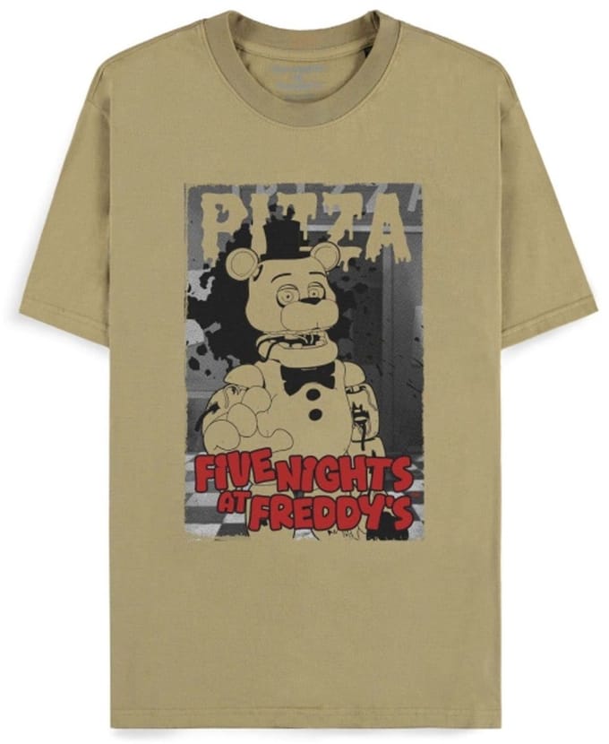 Five Nights at Freddy's - Pizza Heren Tshirt - M - Groen