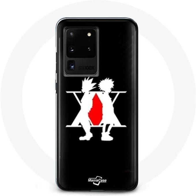 Coque pour Samsung Galaxy S20 Ultra Hunter x Hunter Manga Logo Noir