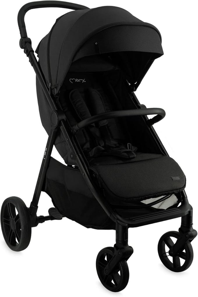 Kinderbuggy - Reisbuggy - Dagelijks Gebruik - Compact Inklapbaar - Tot 22 kg - Zwart