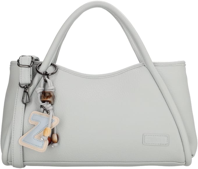 Zebra Trends Sofie Handtas - Schoudertas - Crossbody - Dames - Bag Charm - Lichtblauw