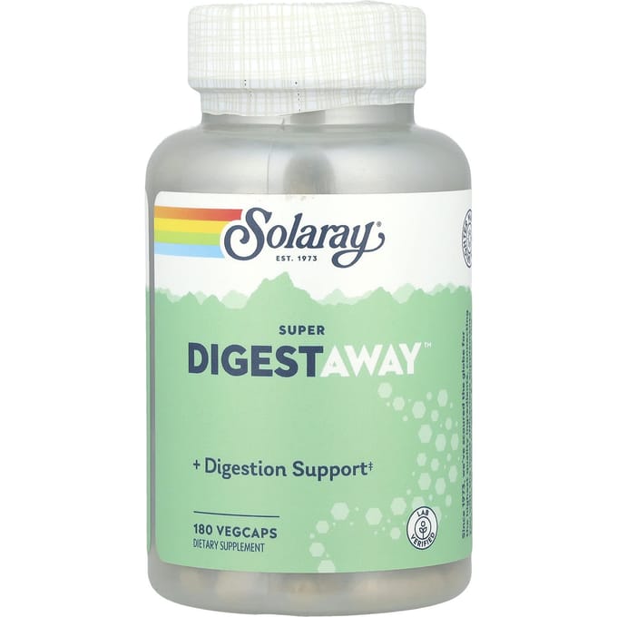 Super Digestaway, Spijsverteringsenzymenmix, 180 Vegcaps