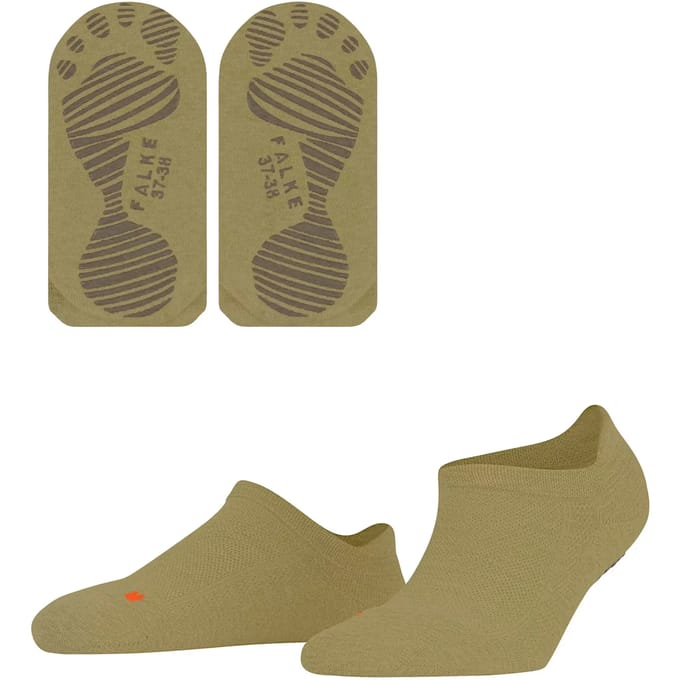 FALKE Cool Kick dames sneakersokken - olijfgroen (olive)