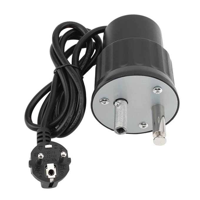 BBQ Braadspit Grill Motor Rotator Buiten Barbecue Gereedschap Accessoires black