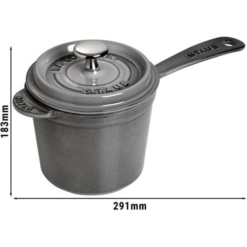 STAUB SPECIALITIES - Steelpan - Ø 180mm - Gietijzer - Grafietgrijs