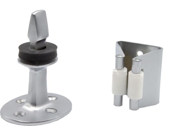 Deurvastzetter - Deurklem - 70mm - Rvs 316 mat - S&B - N-253101.9