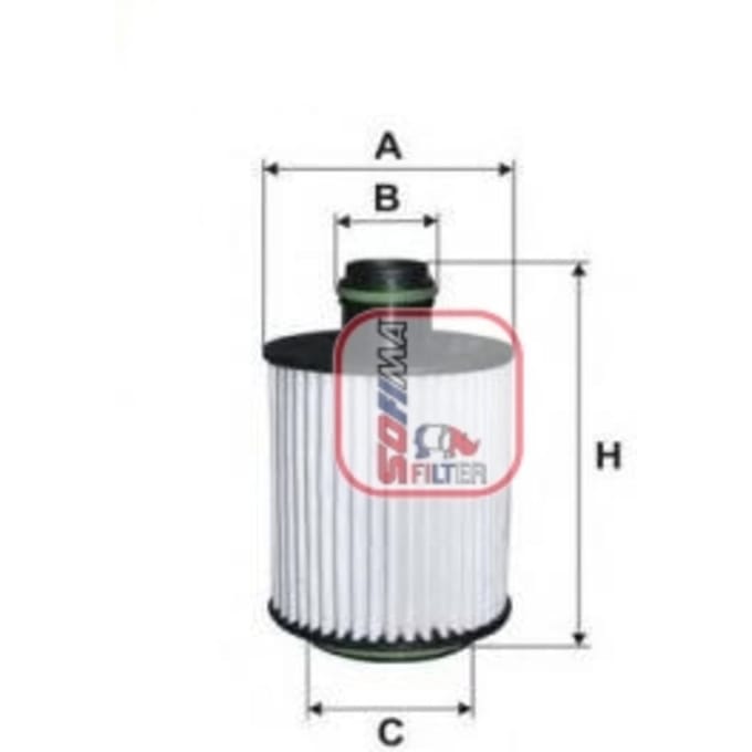 Oliefilter SOFIMA S 5190 PE