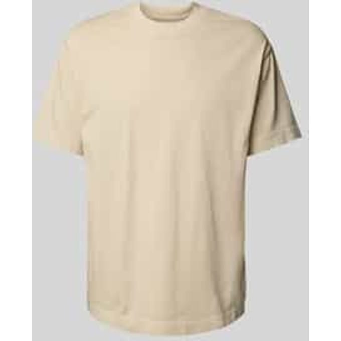 Regular fit T-shirt van puur katoen