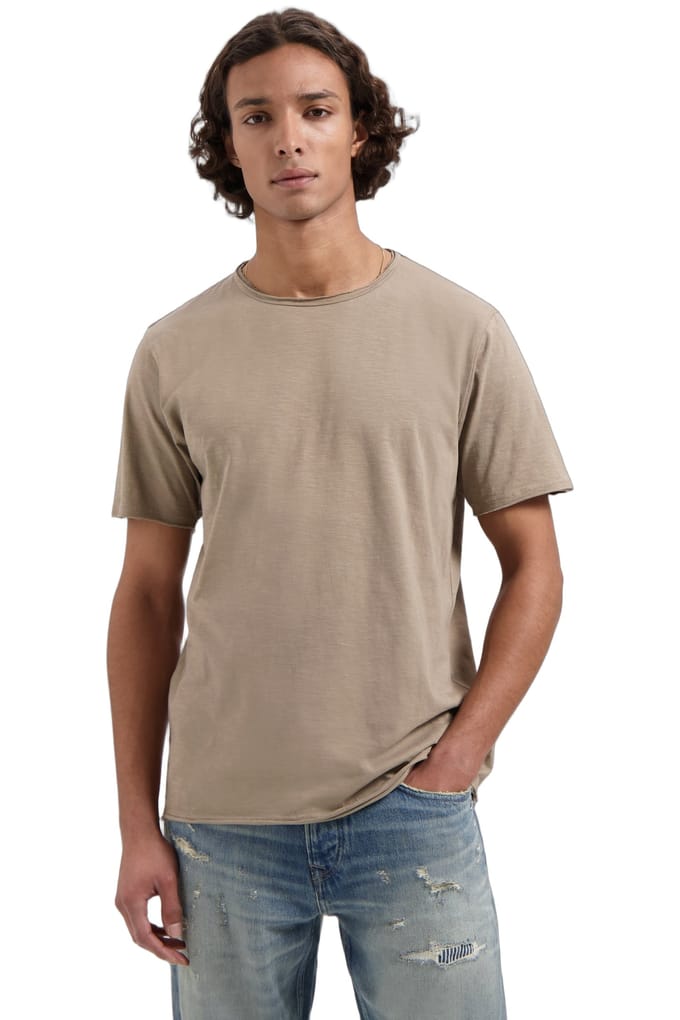 Dstrezzed Ds-mc Queen Tee Timber Wolf Maat: M | Basic T-Shirts Outlet | Heren | Beige