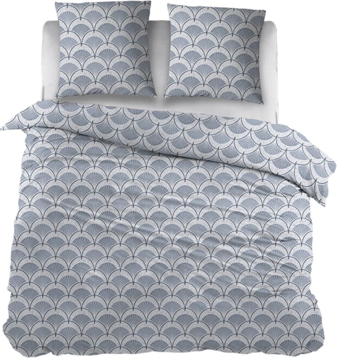 Snoozing Feline Dekbedovertrek - Extra breed - 260x200/220 cm - Blauw